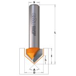 Fresa para ranuras en V (90) HWM S:8 D:6x8 915.060.11 CMT