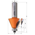 Fresa para biselar c/rodam. 30° HM S:12 D:38.5 957.501.11 CMT