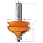 Fresa para molduras c/rodam. HM S:12 D:47.5x28.5 CMT