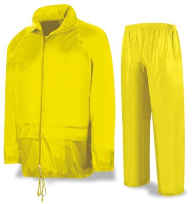 Imagen Traje de agua tipo INGENIERO Poliéster/PVC amarillo 188-TAIY