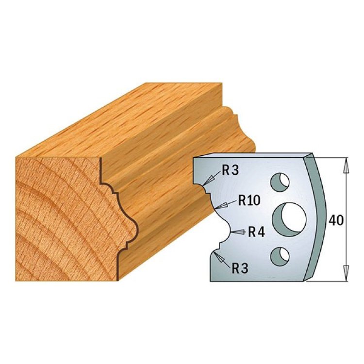 Par cuchillas KSS 40x4mm 690.102 CMT