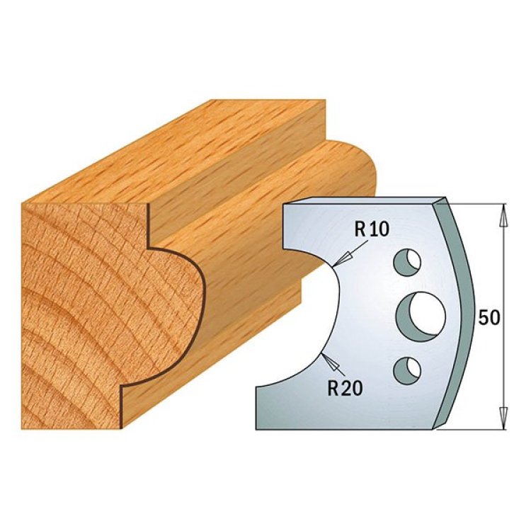 Par cuchillas KSS 50x4mm CMT 690.504