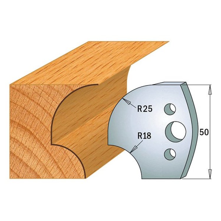 Par contracuchillas 50x4mm(691.549) CMT