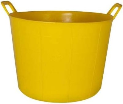 Imagen Capazo de plástico Amarillo Nº3 40L Rubi