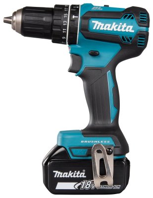 Imagen Taladro percutor Makita 18V 3AH LXT BL 50Nm DHP485RFJ