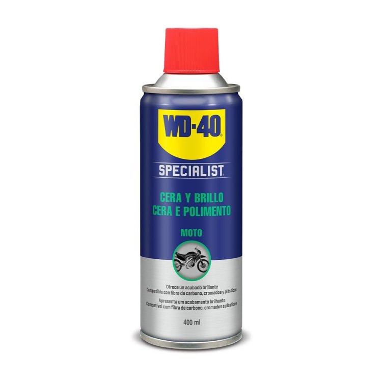 WD-40 MOTORBIKE Cera y Brillo 400ml