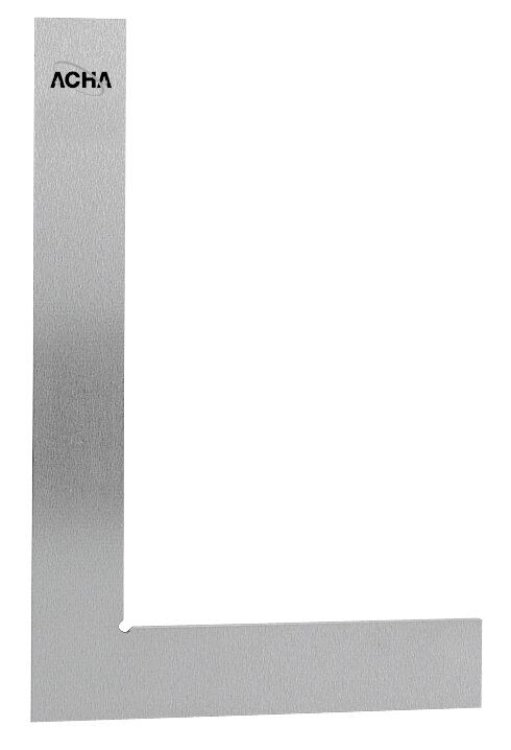 Escuadra DIN 875/2 acero al carbono lisa 75x50mm 03074 Acha