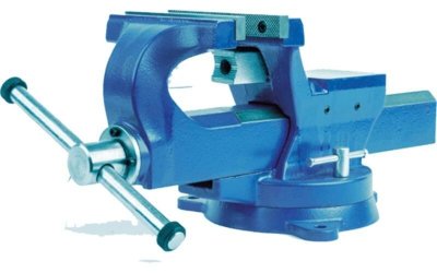 Imagen Tornillo de banco BLUE PRO 125 - 125 mm Metalworks