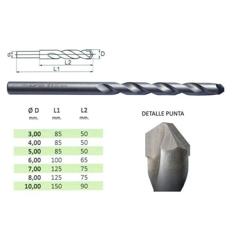 Broca porcelanico QTC Novatools