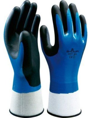 Imagen Guante Espuma Nitrilo Forro Poliester 377 Showa